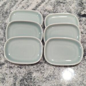 Alessi For Delta Asian Teal Tint Condiment Trays
